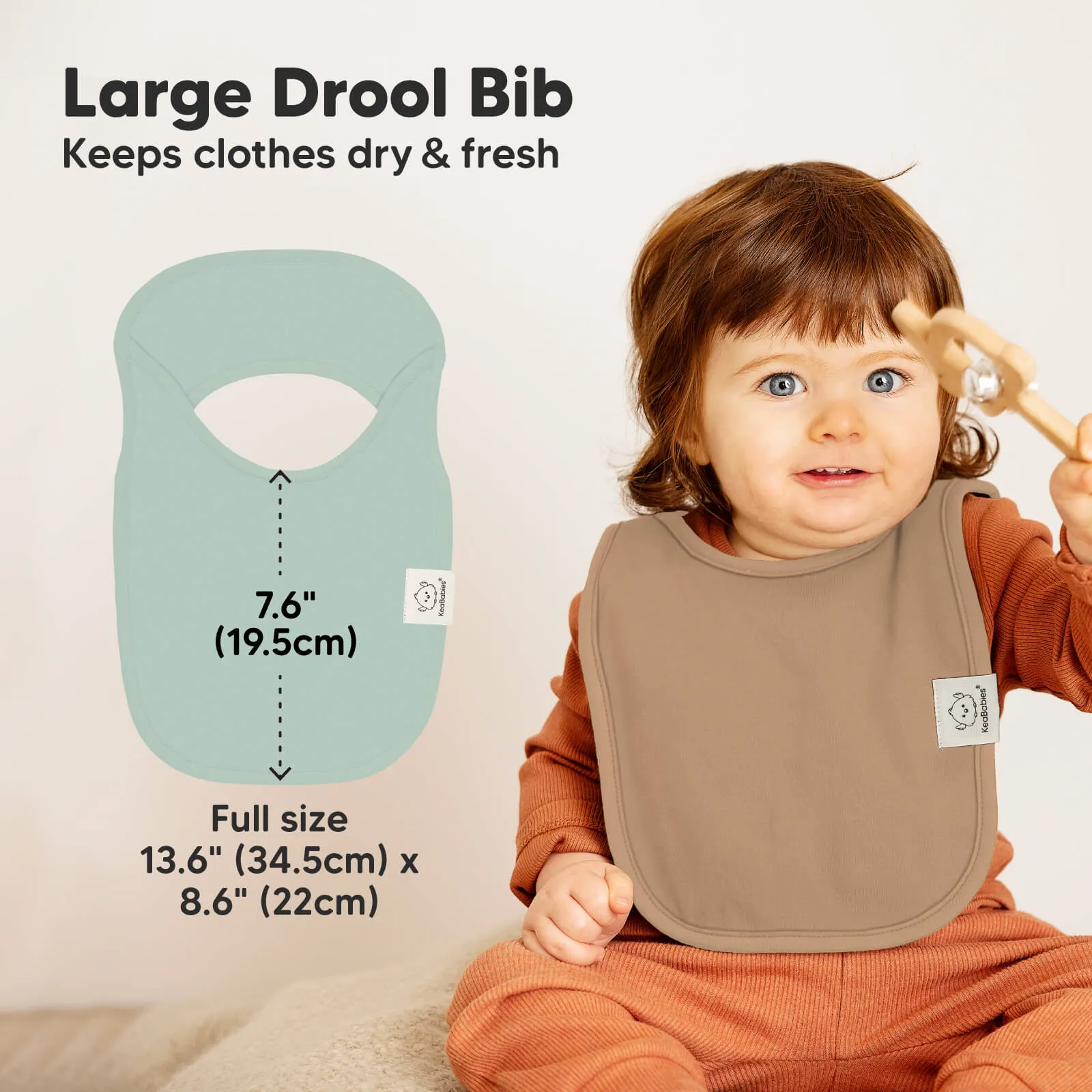 8-Pack Hallo Drool Bibs (Roarsome)