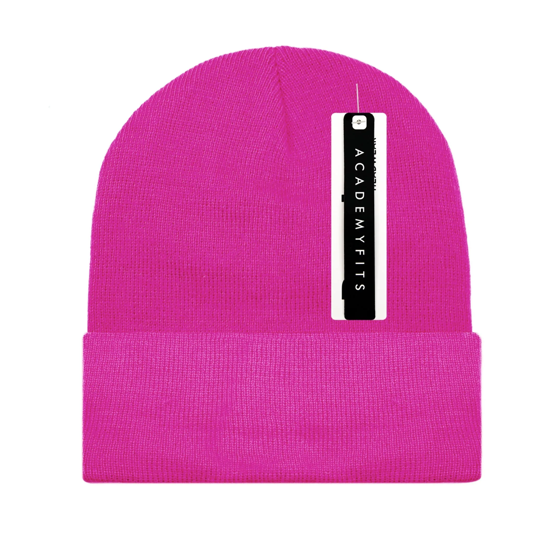 Academy Fits Essential Knit Beanie Cuffed 12 inch 6011