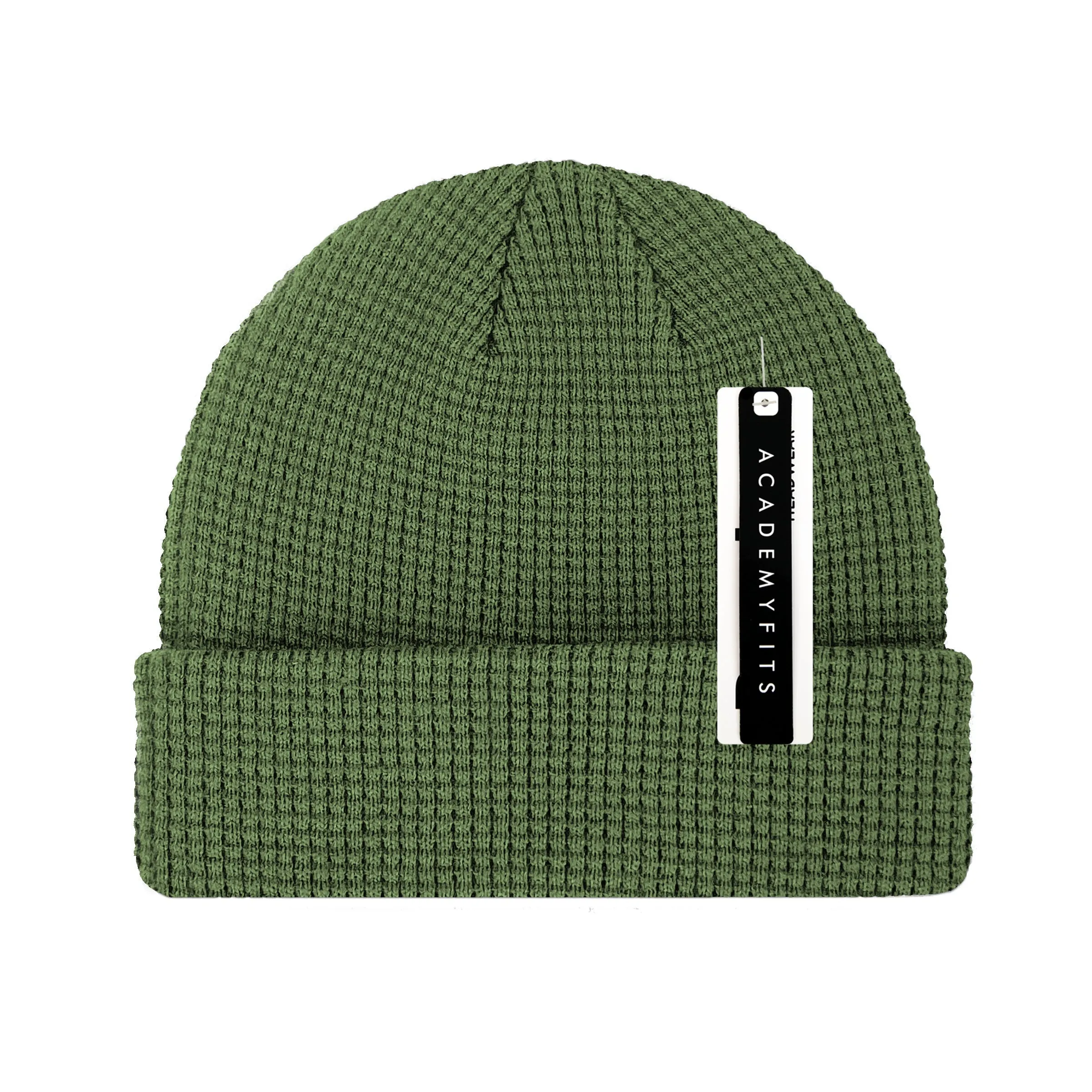 Academy Fits Waffle Beanie Knit Cap 6010