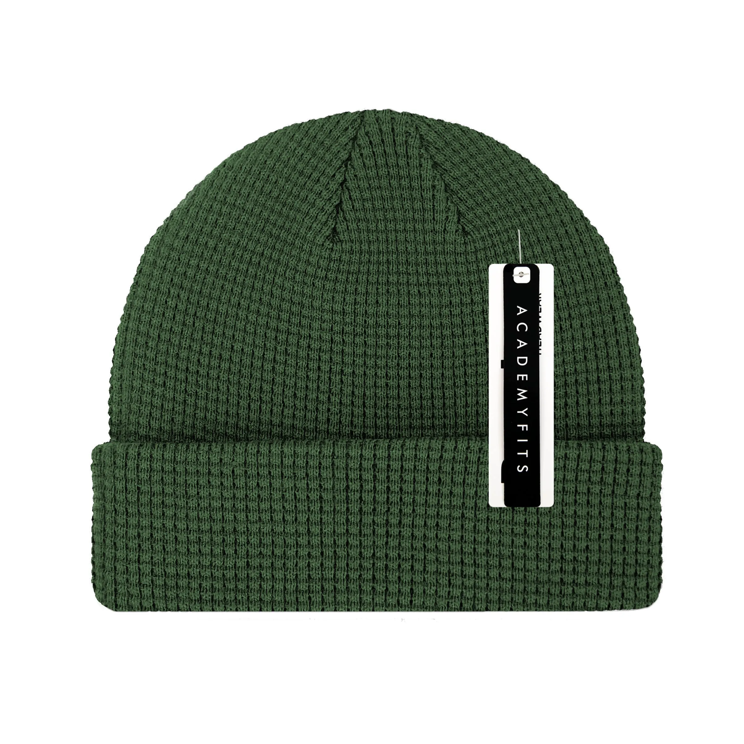 Academy Fits Waffle Beanie Knit Cap 6010