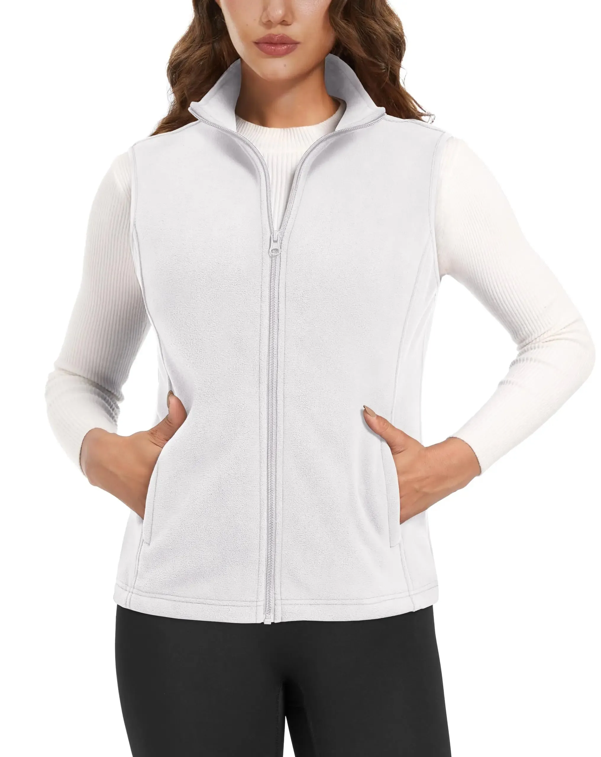 Anya Fields Gilet | Casual fleece vest voor dames