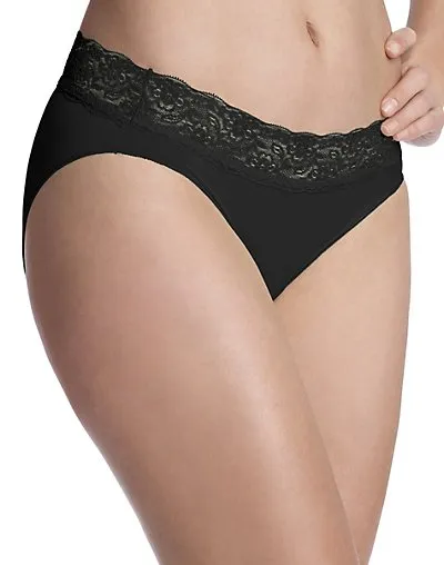 Bali One Smooth U No Lines, No Slip Bikini with Lace Waistband