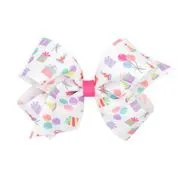 Birthday Girl  grosgrain bow