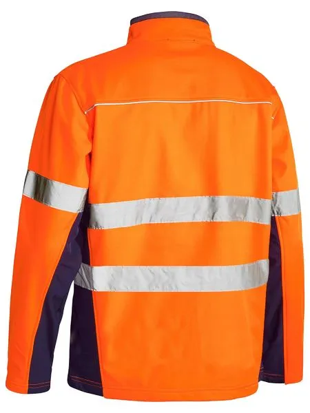 BISLEY BJ6059T SOFT SHELL JACKET WITH 3M REFLECTIVE TAPE