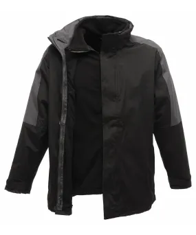 Black/Seal Grey - Defender III 3-in-1 jacket