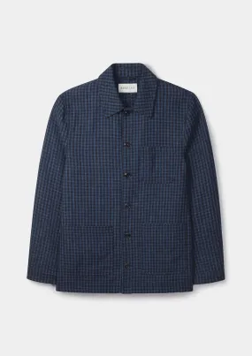 Blue Check Chore Jacket