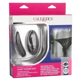 Calex Remote Control ''Lace Panty'' Vibe Set