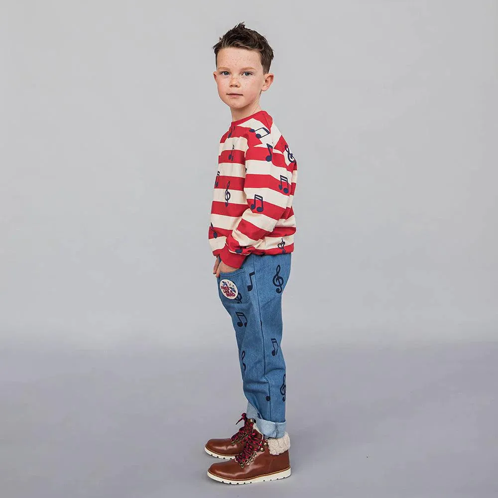 Carlijnq denim music - kids pants