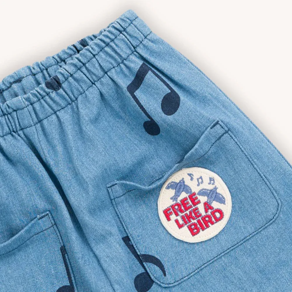 Carlijnq denim music - kids pants