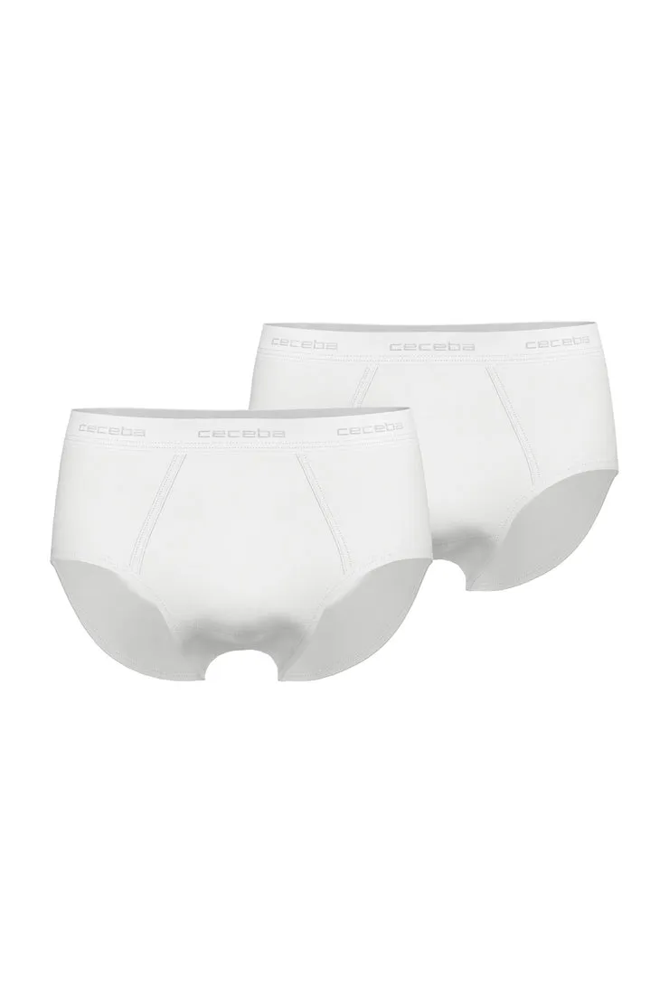 CECEBA Slip Briefs White