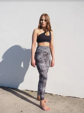 CELINE LEGGINGS // BLACK SNOW LEOPARD