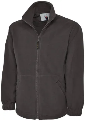 Classic Full Zip Fleece Jacket | Charcoal