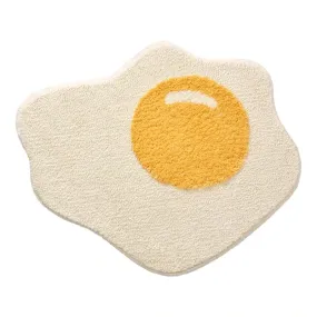 Fried Egg Rug