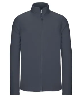 Full-zip microfleece jacket | Convoy Grey