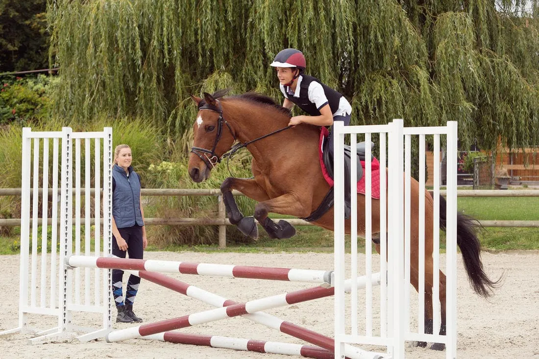 Gilet de protection équitation Enfant - SAFETY 100 noir