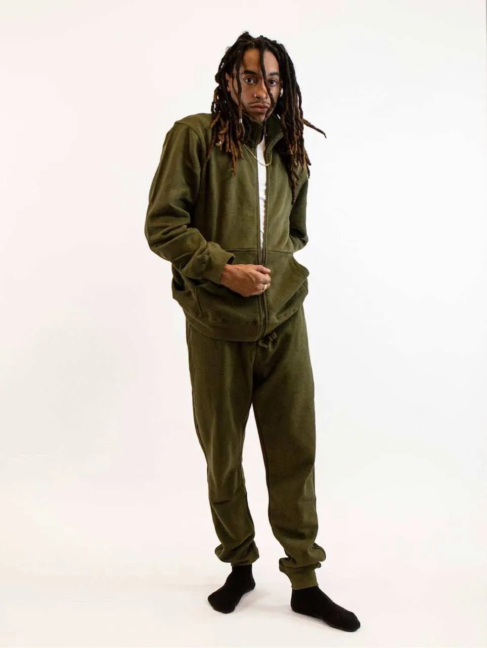 Hemp Jacket - Organic Cotton and Hemp Fleece for Eco-Friendly Wear