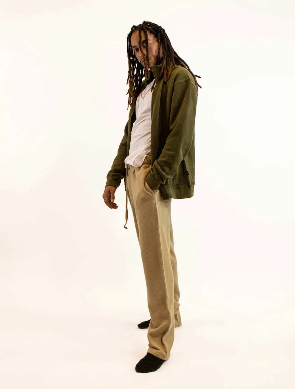 Hemp Jacket - Organic Cotton and Hemp Fleece for Eco-Friendly Wear