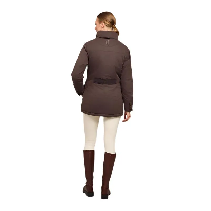 Holland Cooper Stamford 2 in 1 Ladies Waterproof Country Coat - Chocolate