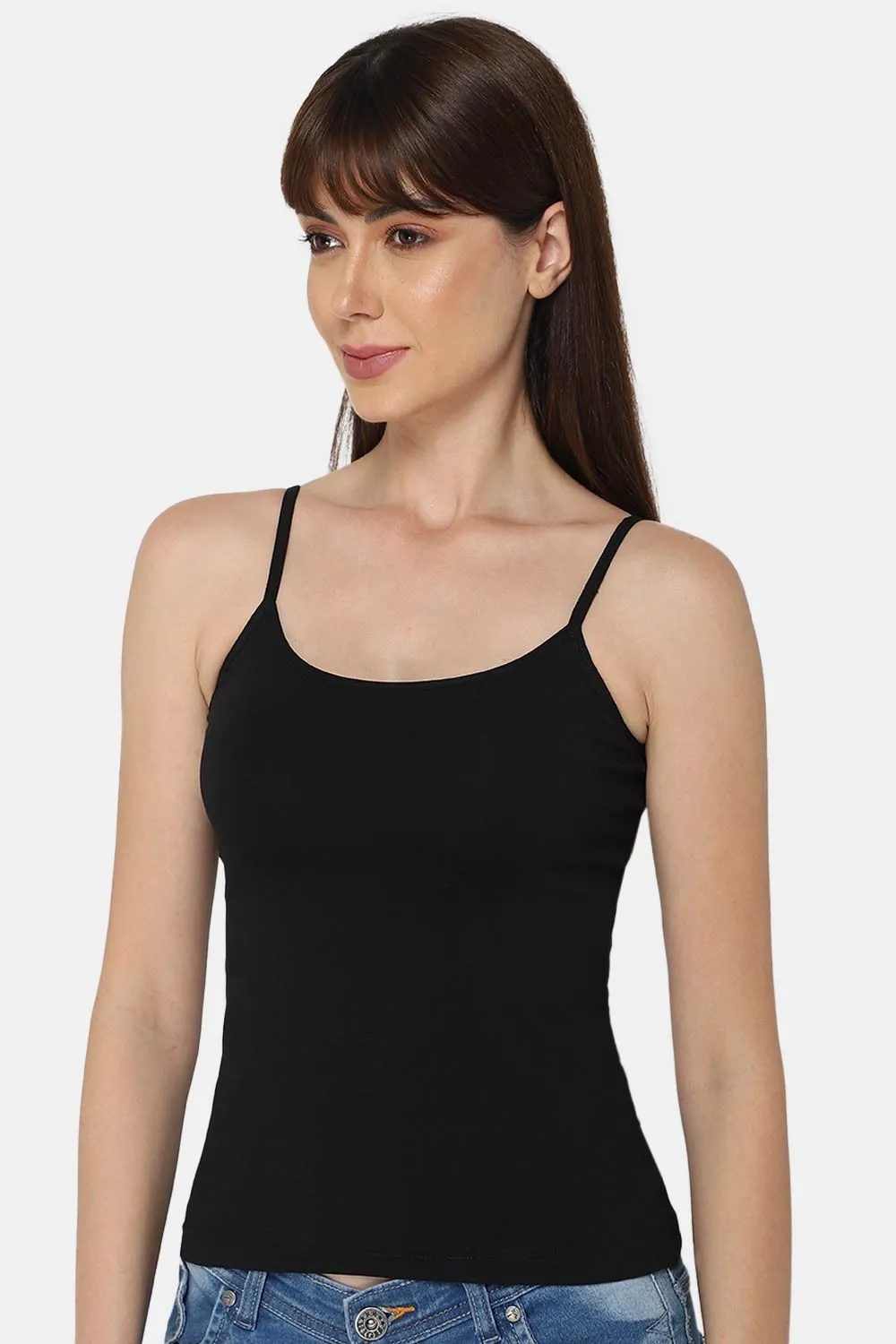 Intimacy Stretch Cotton Slip Camisole – CL01 | Non-Padded & Skin-Friendly