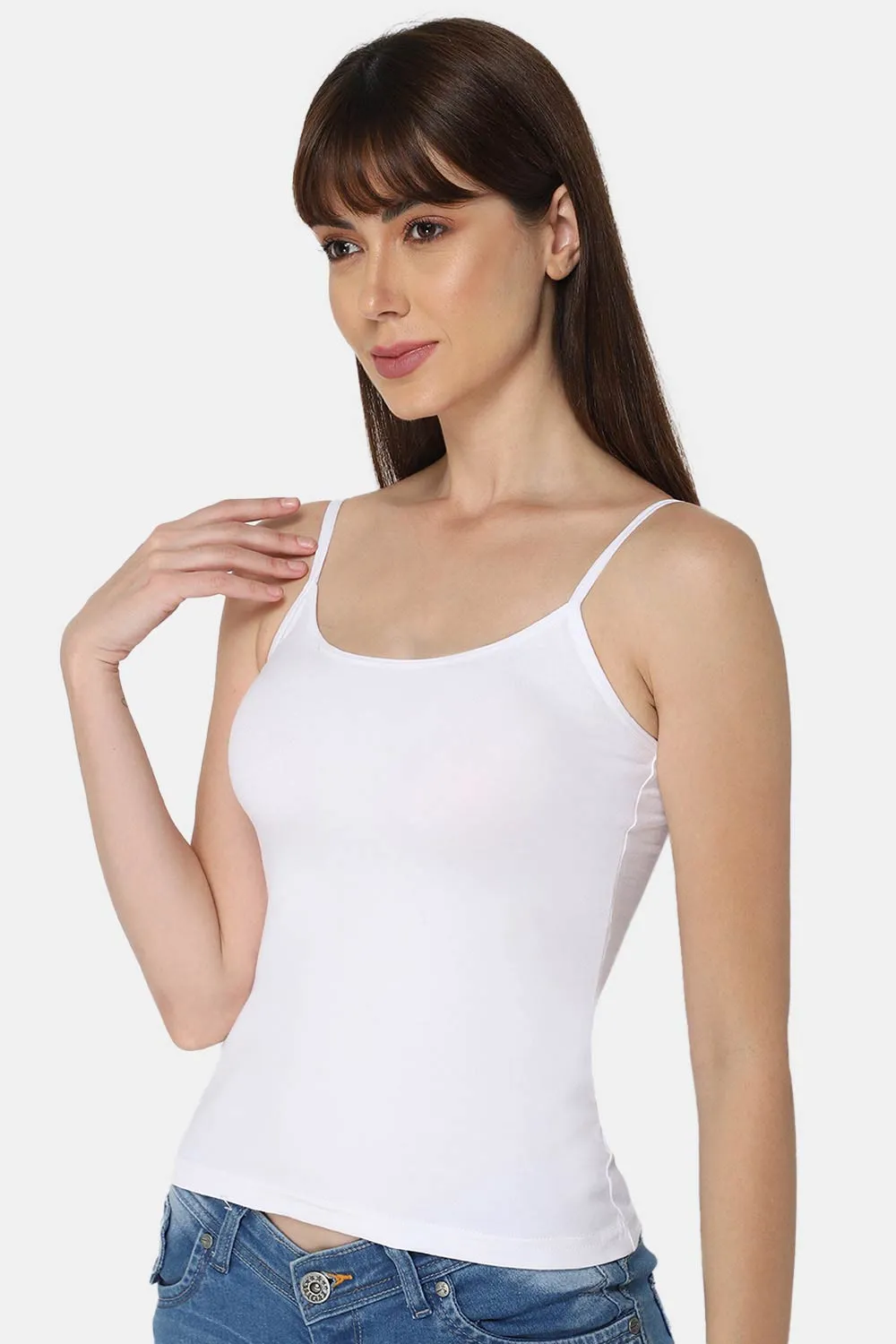 Intimacy Stretch Cotton Slip Camisole – CL01 | Non-Padded & Skin-Friendly