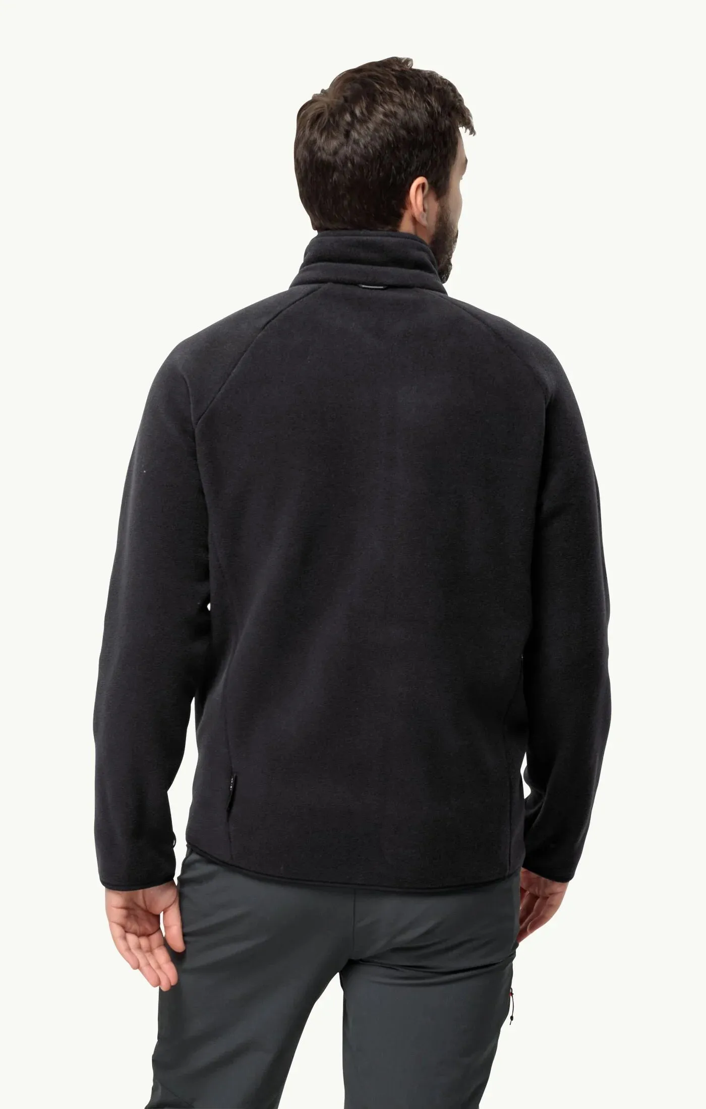 Jack Wolfskin Waldsteig Fleece Full Zip Mens Black