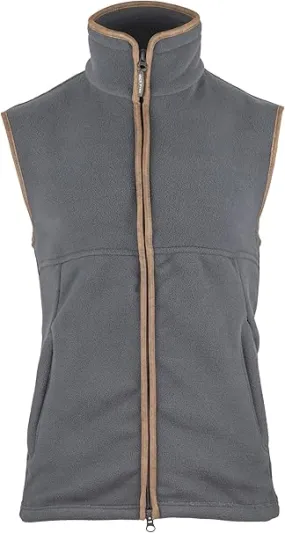 JP Mens Countryman Fleece Gilet Charcoal