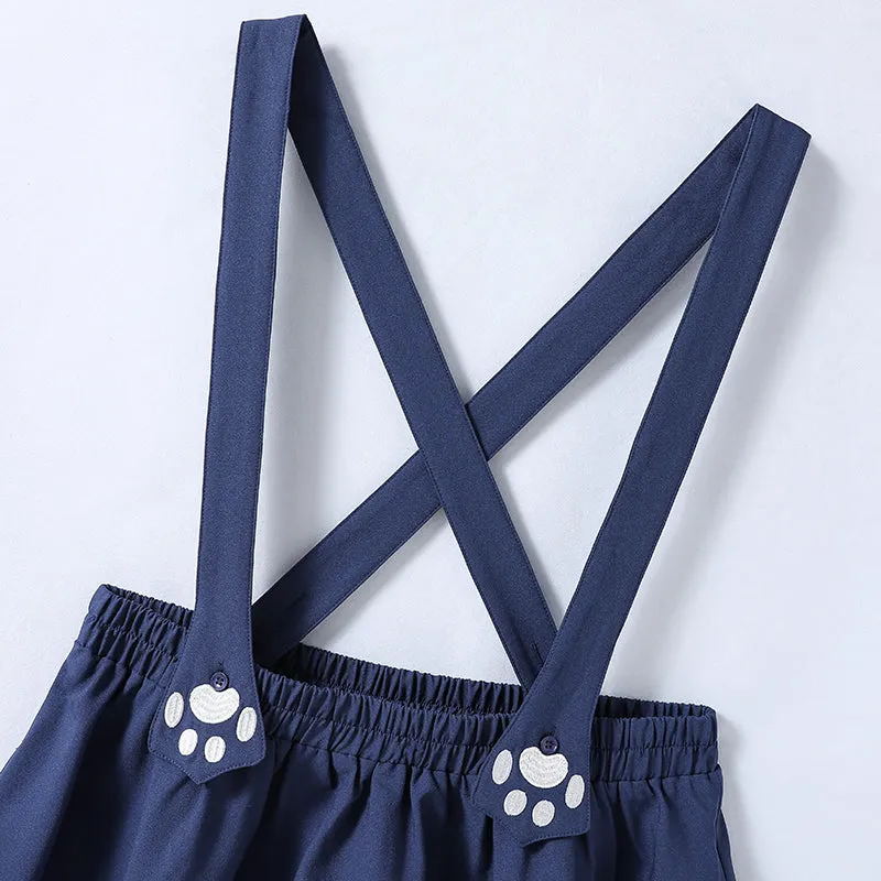 Kitty Paws Overall Skirt