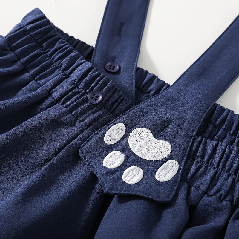 Kitty Paws Overall Skirt