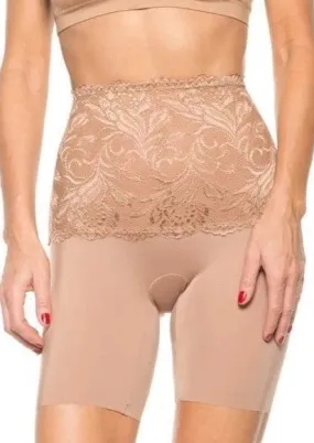 Lace Tummy Control Shaping Longline