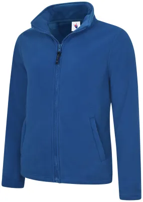 Ladies Classic Full Zip Fleece Jacket | Royal