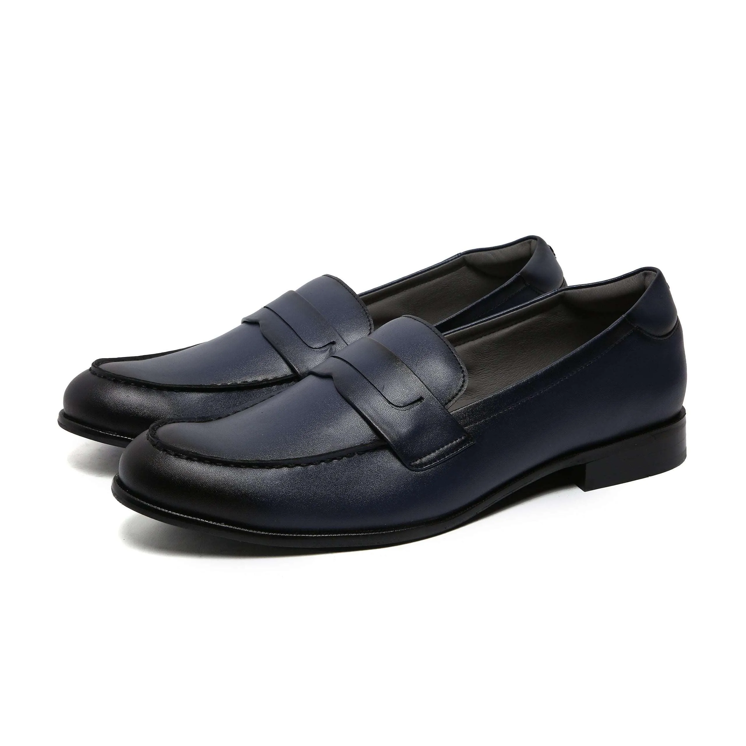 MARCEL - MIDNIGHT BLUE DUAL TONE PENNY SLIP-ON