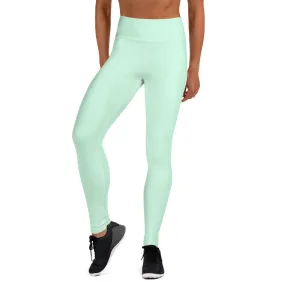 Mint Green High Waist Leggings