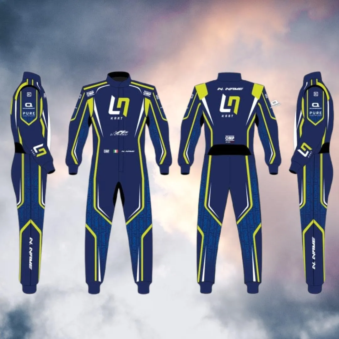 New LN Driver Overall Karting Suit OMP 2022