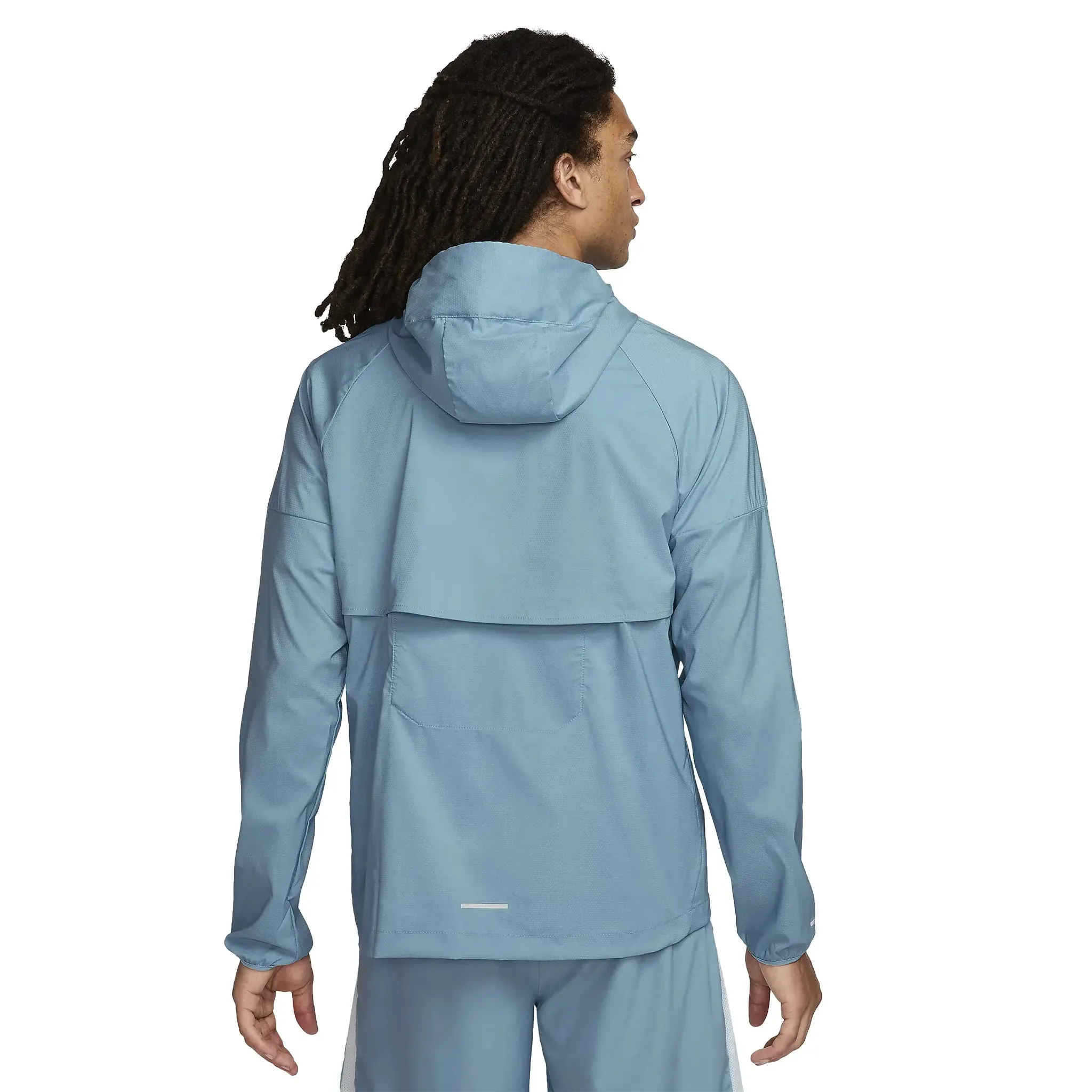 Nike Denim Turquoise Windrunner Jacket & Shorts