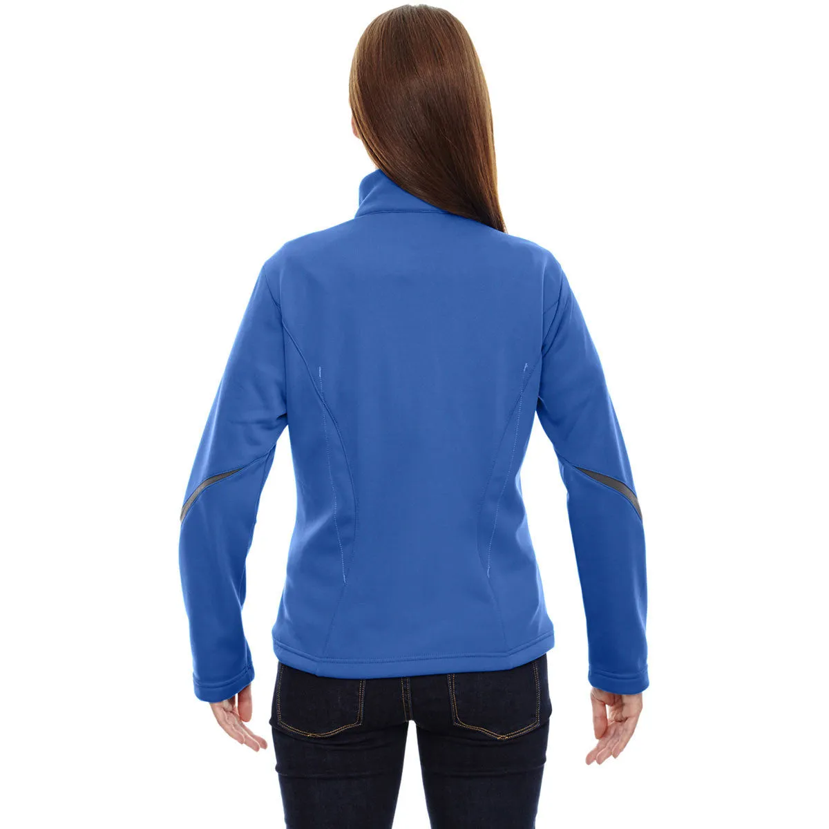 North End Women's Olympic Blue Escape Bonded Fleece Jacket