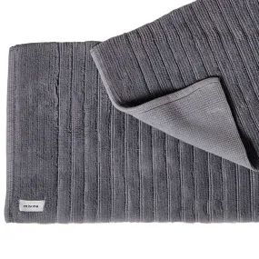 Organic Cotton Bath Mats / Dark Grey