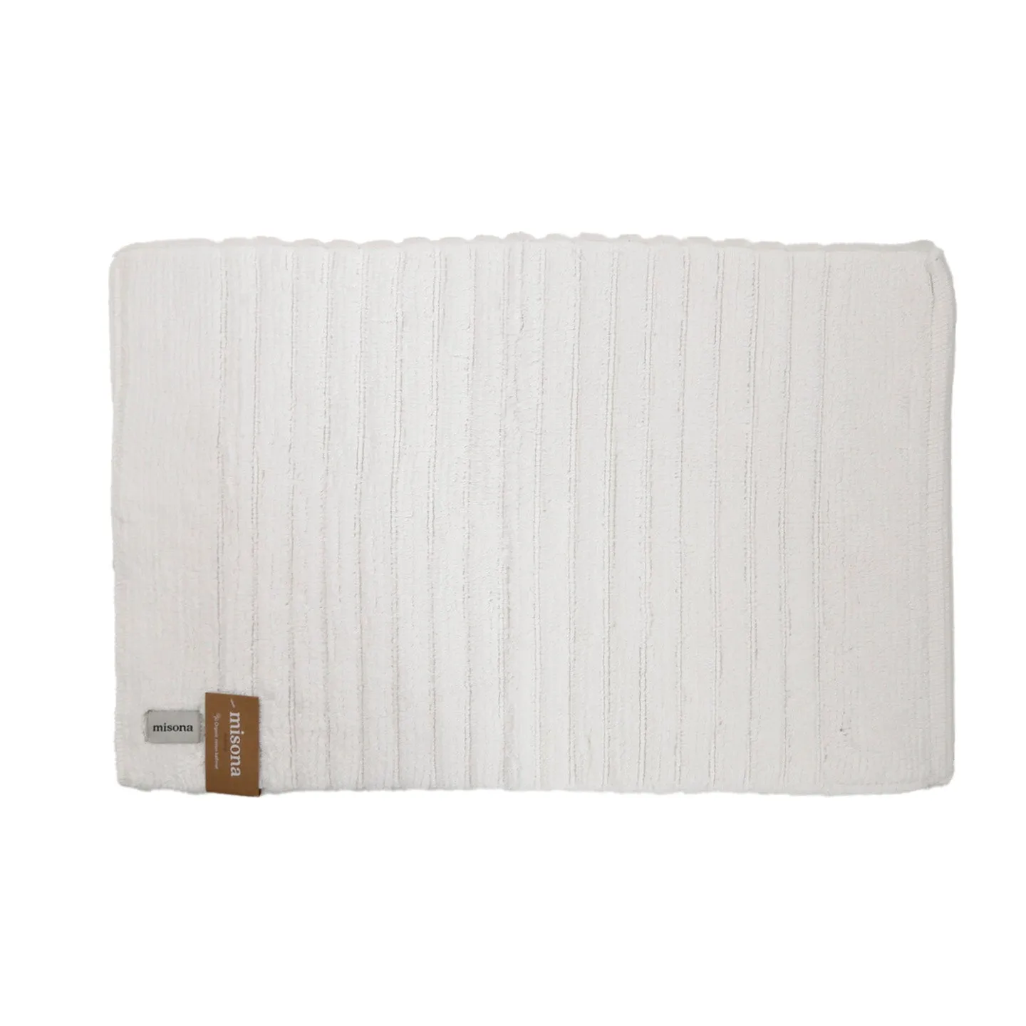 Organic Cotton Bath Mats / White