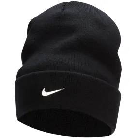 Peak Standard Metal Swoosh Beanie Black - SS24