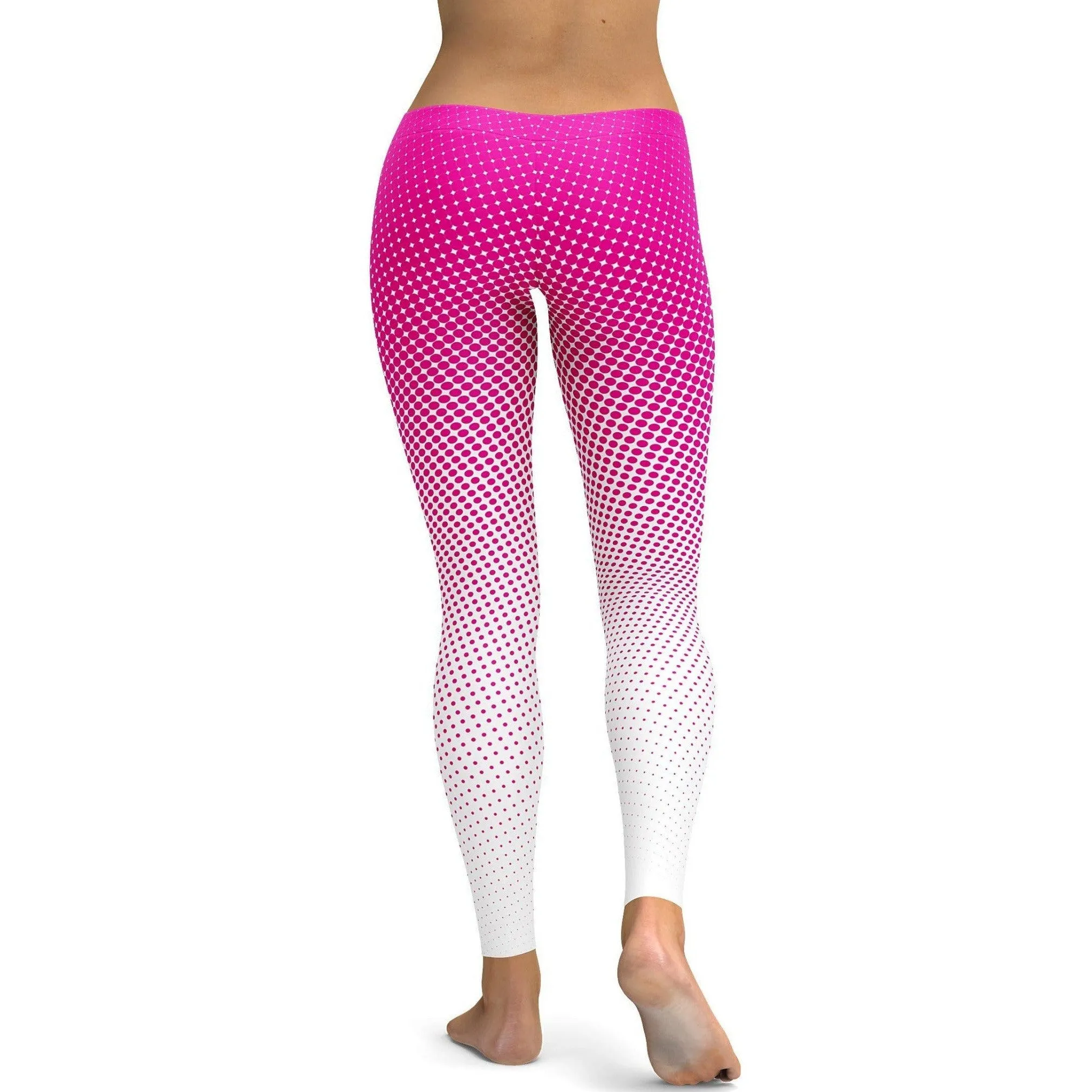 Pink Halftone Leggings