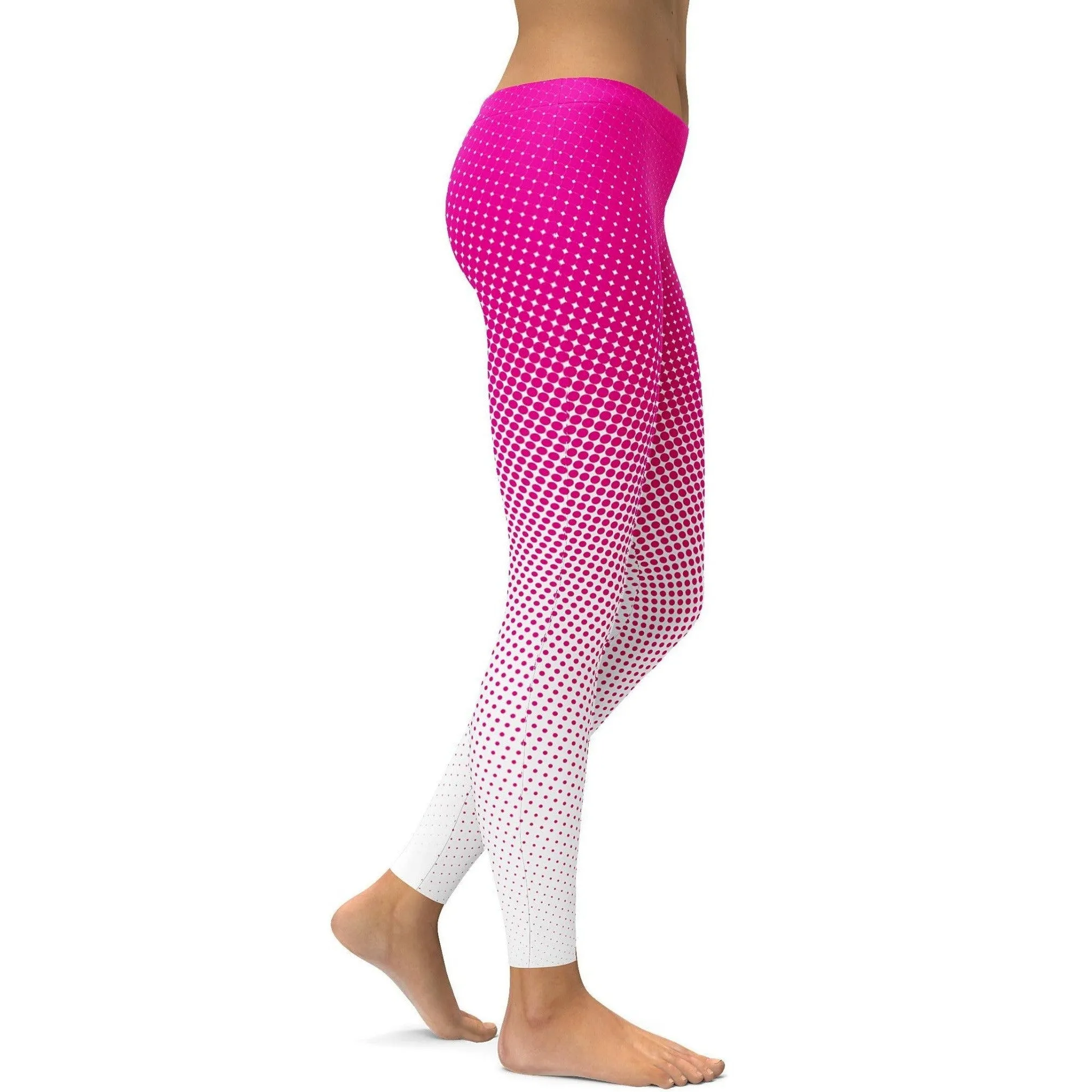 Pink Halftone Leggings