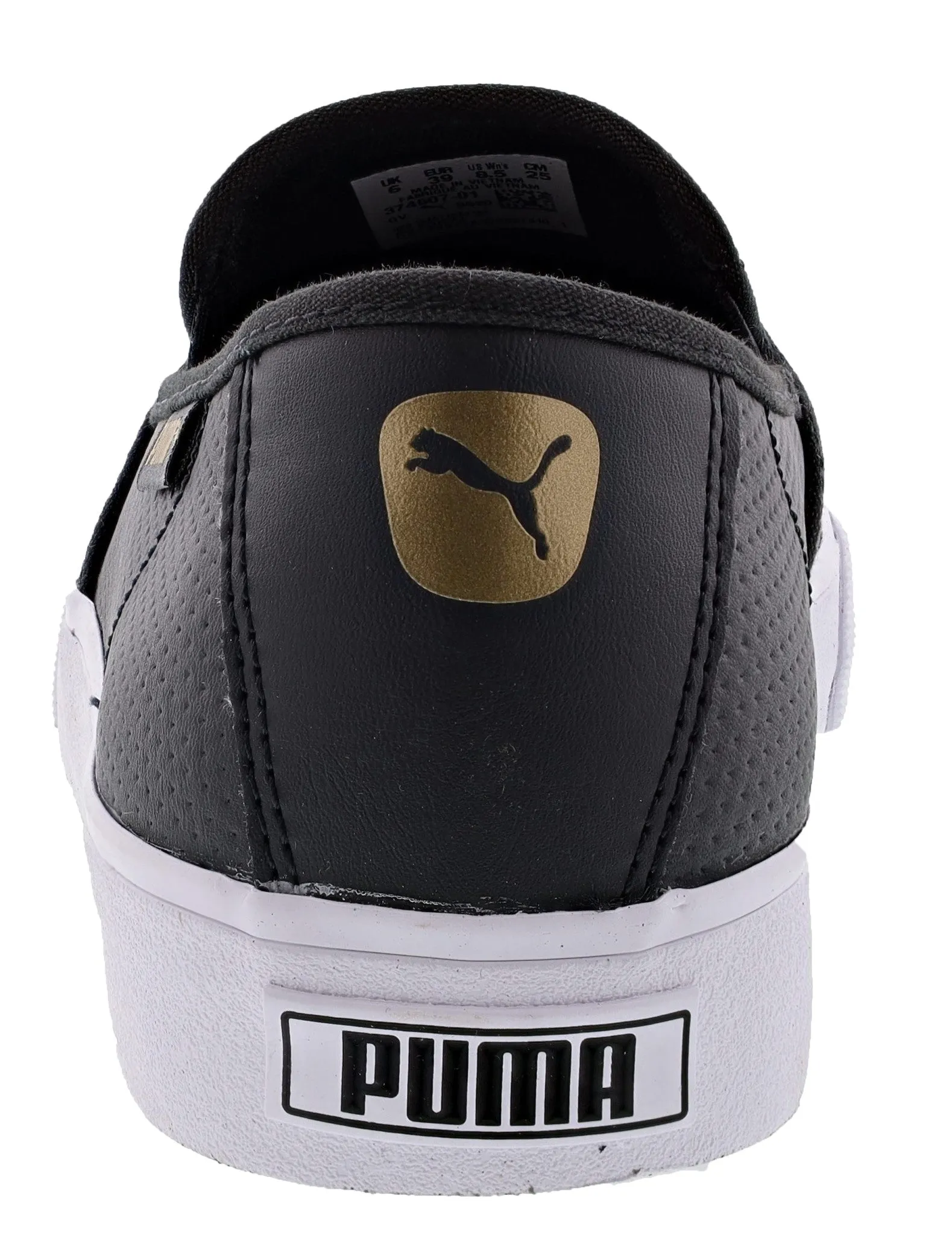 Puma Women's Bari Slip On Cat Leather Shoes