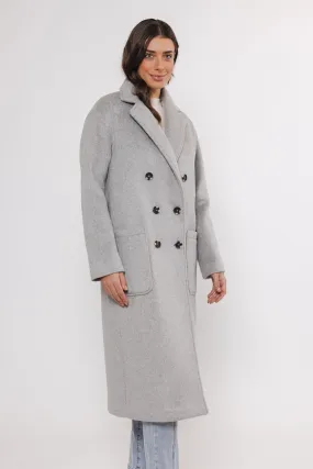 RINO & PELLE TEUNI LONG DOUBLE BREASTED COAT