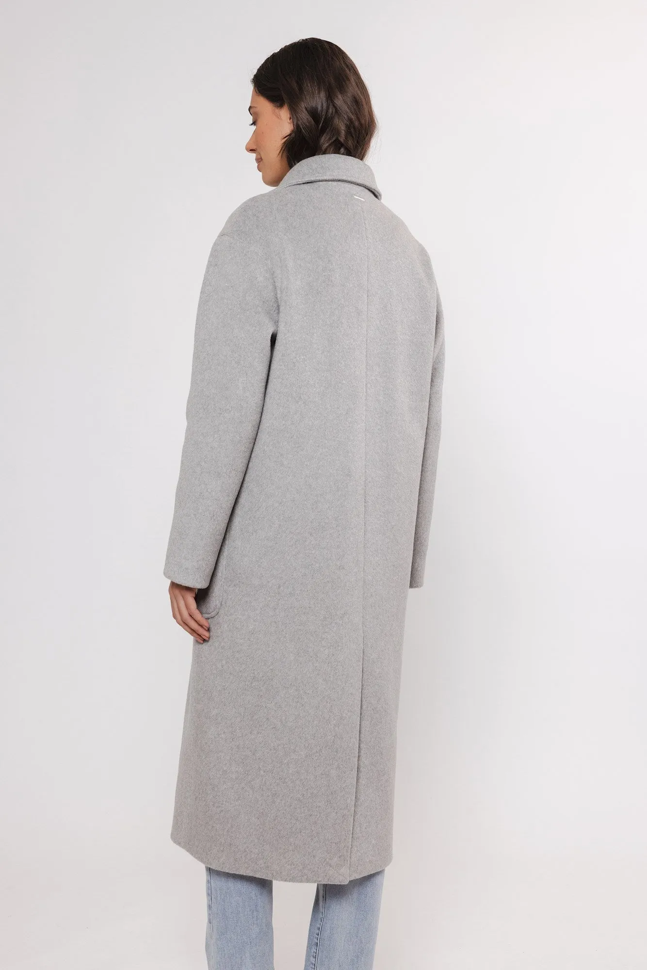 RINO & PELLE TEUNI LONG DOUBLE BREASTED COAT