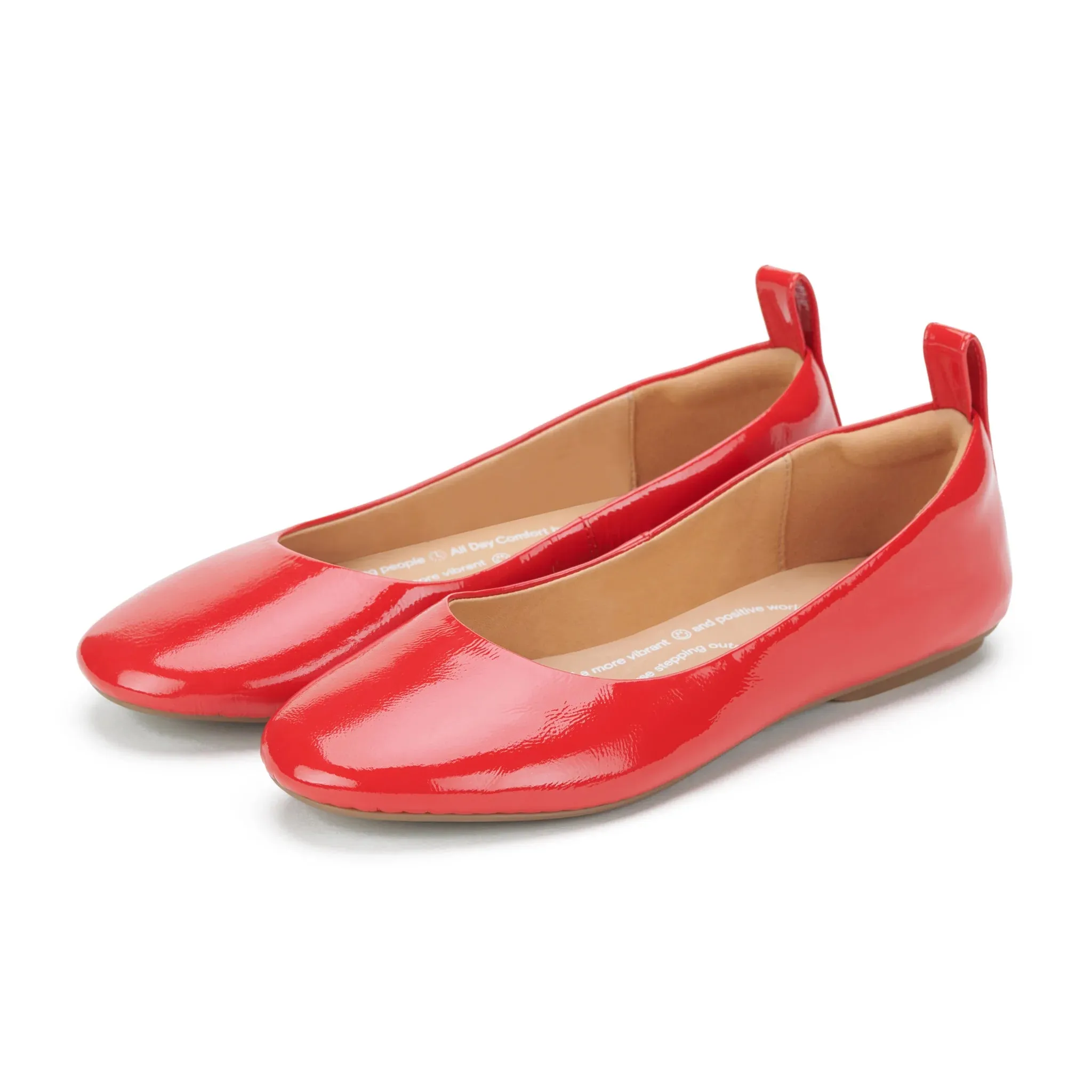 Rollie Ballet - Red Patent