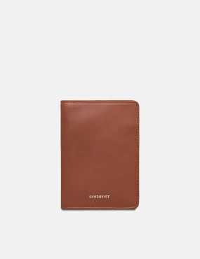 Sandqvist Malte Wallet (Leather) - Cognac Brown