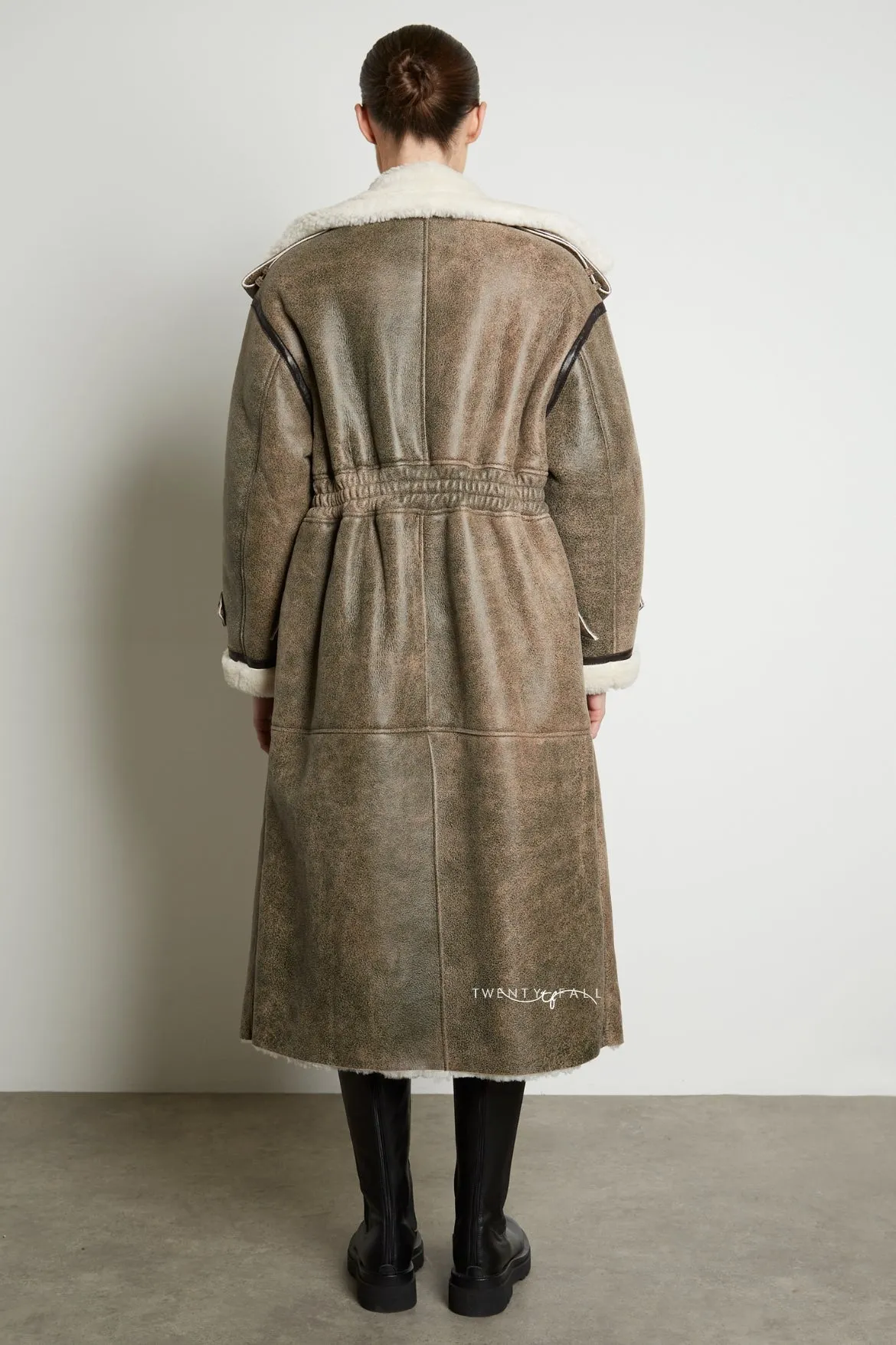 Sara Shearling Coat