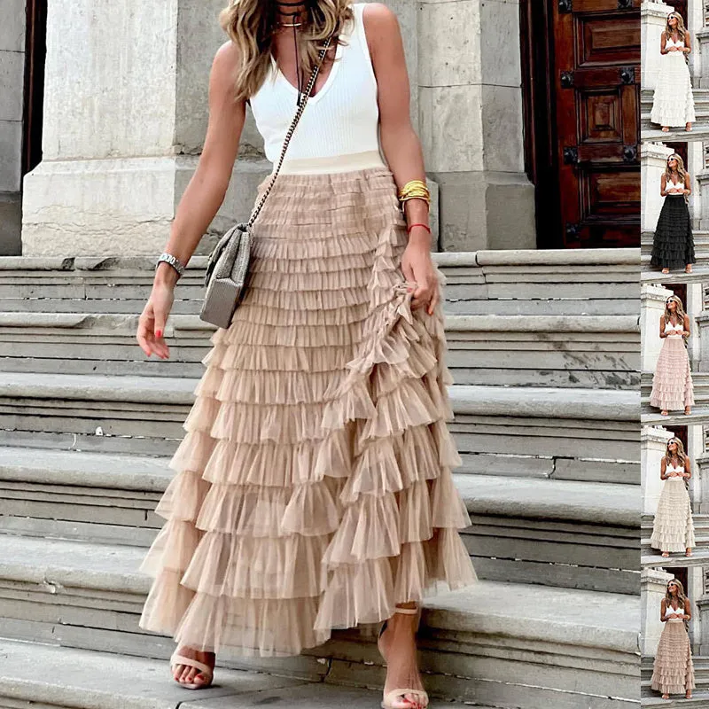 Sarah || Layered Ruffles Cake Skirt