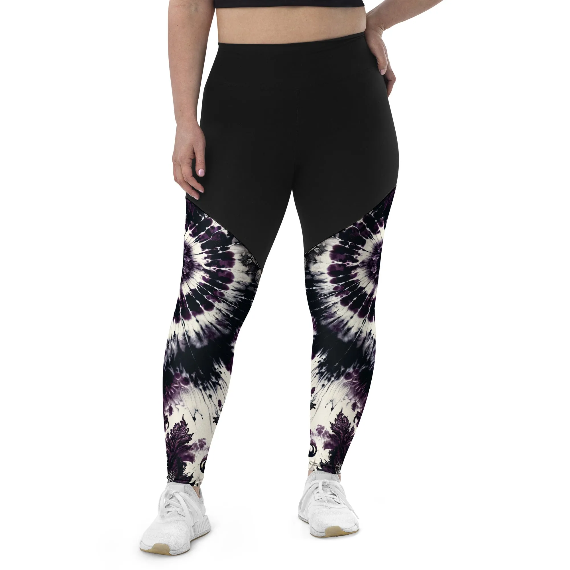 Sports Leggings Midnight Mauve