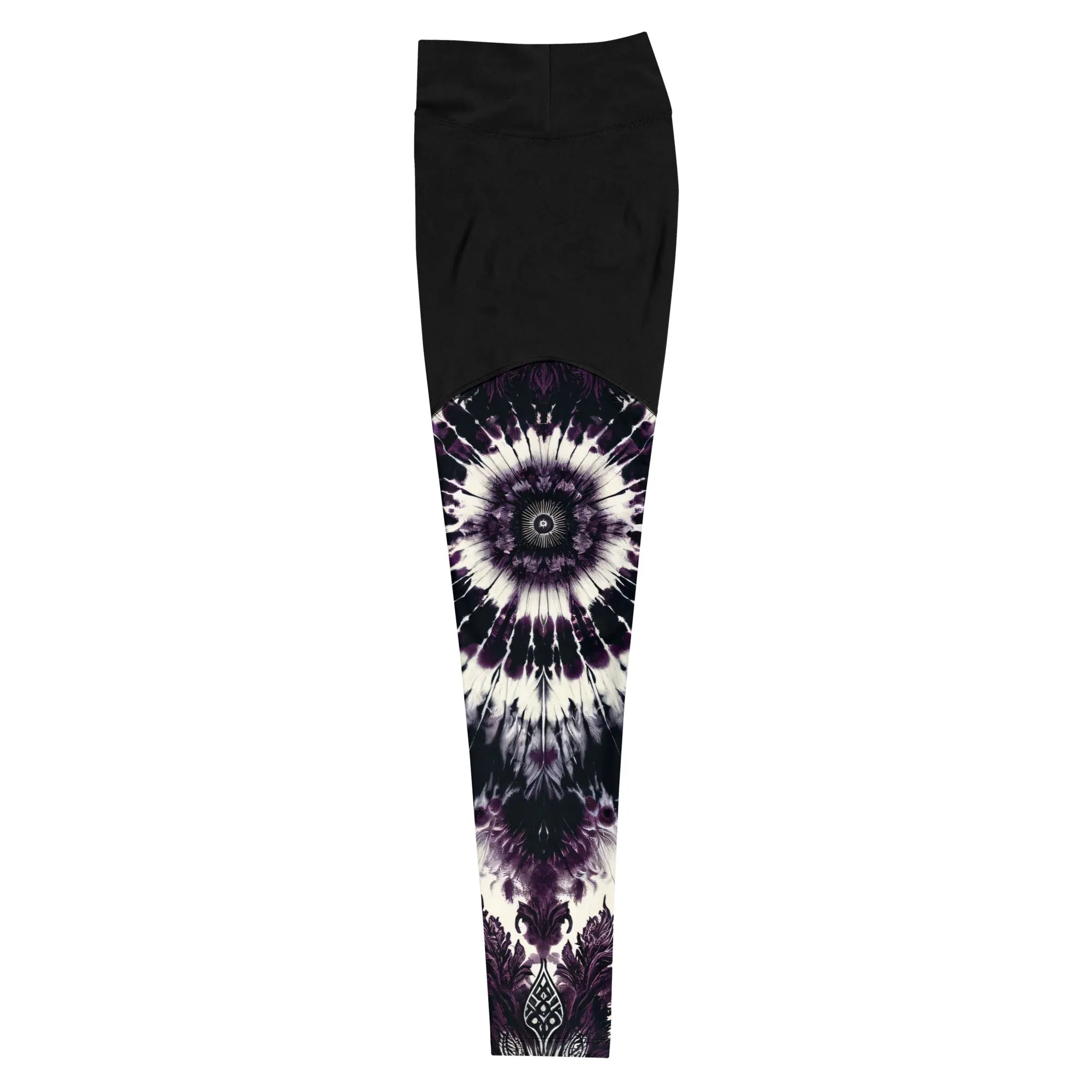 Sports Leggings Midnight Mauve