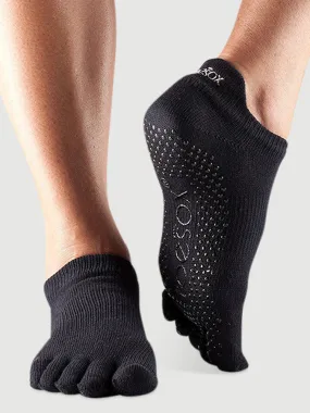 ToeSox Low Rise Full Toe Women's Yoga Grip Socks